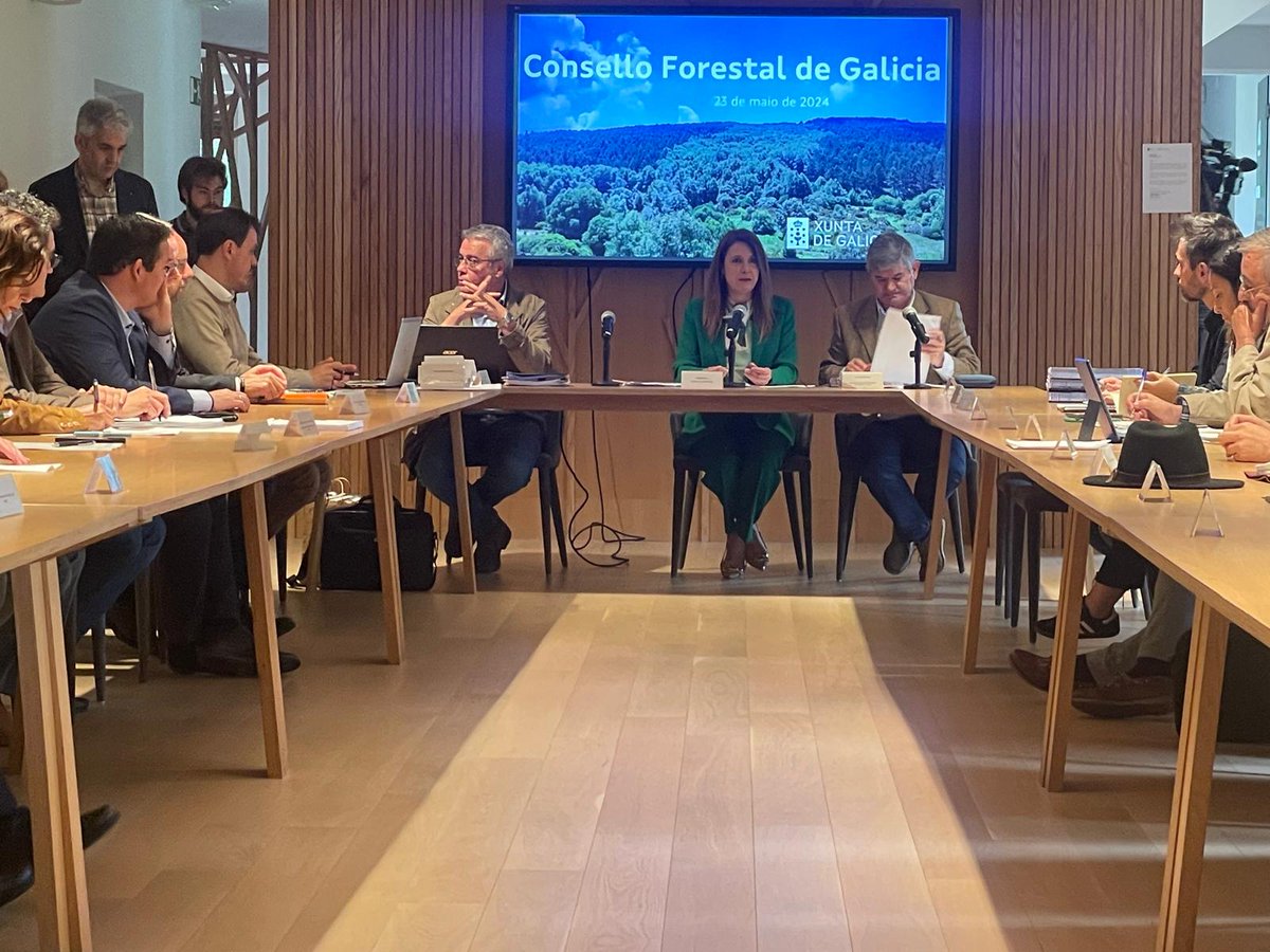 🌟 Hoxe asistimos por primeira vez, trala aprobación da inclusión do #ClústerBiomasaGalicia, ao Consello Forestal de Galicia 

Trátase dunha canle de participación creada para potenciar a xestión sustentable e fomentar o desenvolvemento do monte galego 🌱