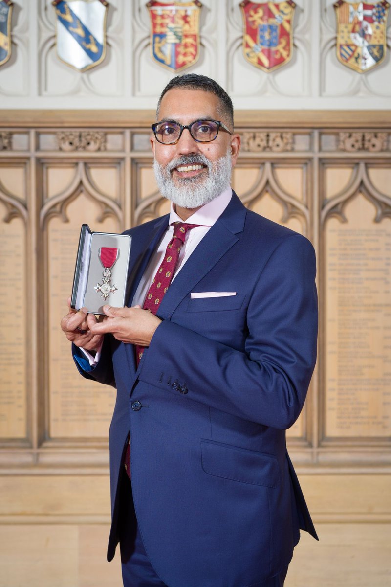 We’d like to offer a huge congratulations to our Chair Sanjay Bhandari on receiving his MBE award earlier this week for his services to sport and inspirational work with Kick It Out – a not-for-profit organisation fighting discrimination in sport.