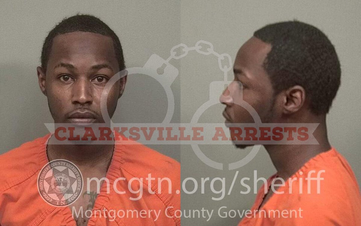 Jah Shin Roberson was booked into the #MontgomeryCounty Jail on 05/09, charged with #Probation. Bond was set at $75,000. #ClarksvilleArrests #ClarksvilleToday #VisitClarksvilleTN #ClarksvilleTN