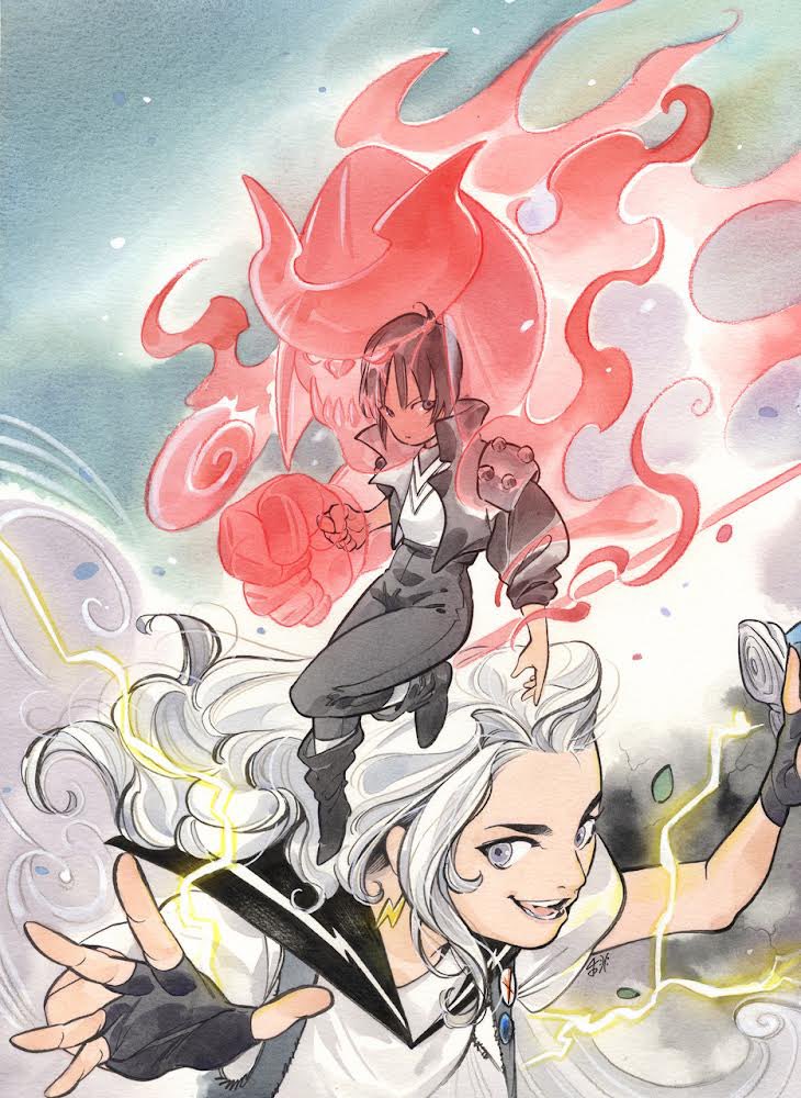 X-MENのコミック描いてます。