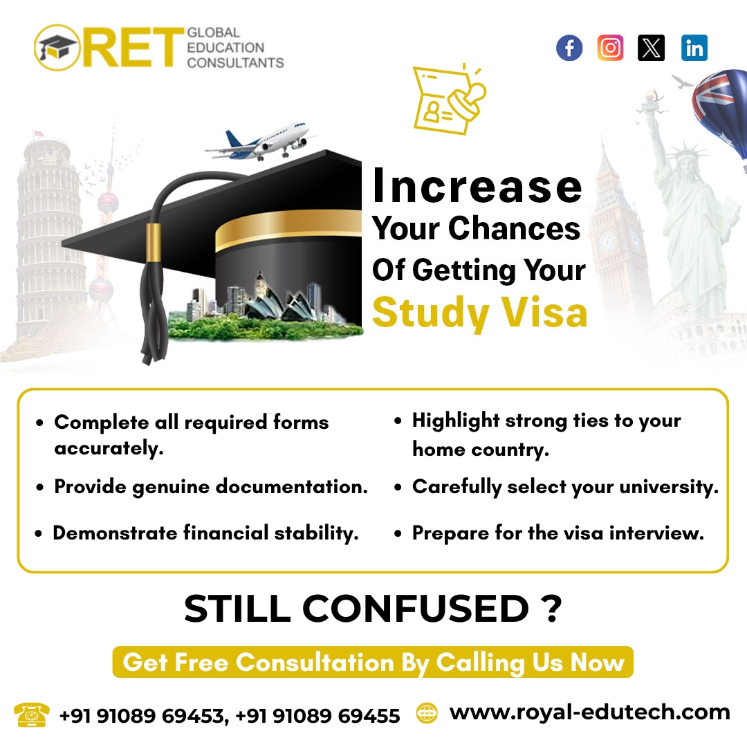 🌟 Dreaming of studying abroad? 🌍 Ret Global Education is here to turn your dreams into reality! 🎓 As Bangalore's best study abroad consultancy, we provide expert guidance and personalized support every step of the wa #RETConsultants #RET #StudyAbroadConsultants #Bangalore
