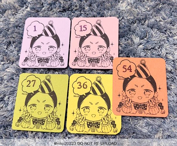 今回のポスター抽選券はご希望者のみにお渡しする形になりますのでご希望の場合は売り子にお声がけください☺️👍
手作り感溢れる仕様ですがつよランおかんが夜なべをして作った設定です(前向き) 