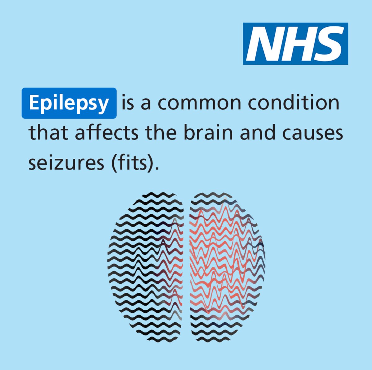 It’s #NationalEpilepsyWeek. Epilepsy is a common condition that affects the brain and causes frequent seizures. Find out more about the symptoms of epilepsy, how to get a diagnosis and what treatment is available: nhs.uk/conditions/epi…