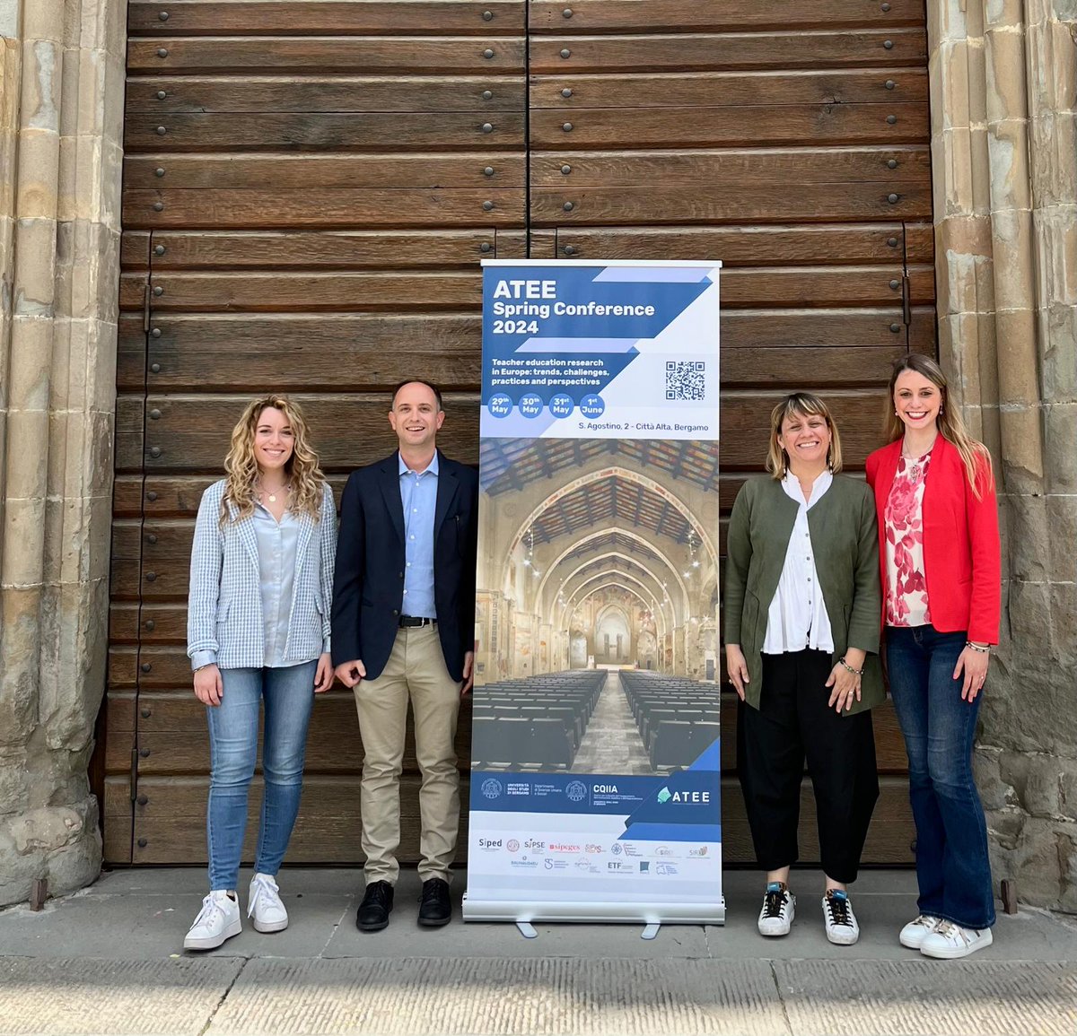 AteeRdc's tweet image. The #ATEE is ready to welcome you to our #SpringConference 2024 on Teacher education research in Europe: trends, challenges, practices and perspectives
📍Università degli Studi di Bergamo
⌛️29 May - 1 June
See you soon! 😊
