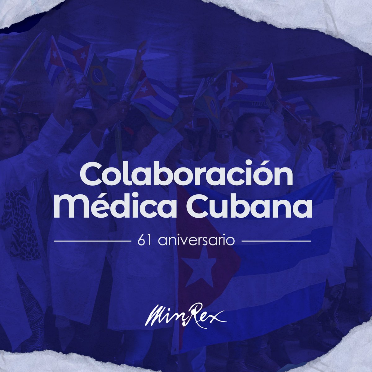 Son 61 años del envío de primera brigada de colaboración médica de #Cuba. En ese tiempo han realizado 16.534.286 cirugías y ofrecido 2.242 millones de consultas en 165 países. Nuestro personal de salud es ejemplo de solidaridad y consagración para salvar vidas. #CubaCoopera