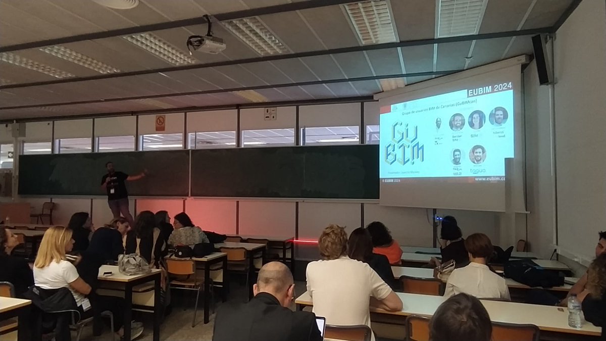 Juan Antonio Morales Zerpa (@juanantoniomoze) on Twitter photo Un año más tocó ponerle voz al <a href="/GuBIMcan/">GuBIMcan | Grupo de usuarios BIM de Canarias</a> en el encuentro de usuarios #BIM del #EUBIM2024.
<a href="/_eubim/">EUBIM ® Congreso Internacional BIM</a> Un año más tocó ponerle voz al <a href="/GuBIMcan/">GuBIMcan | Grupo de usuarios BIM de Canarias</a> en el encuentro de usuarios #BIM del #EUBIM2024.
<a href="/_eubim/">EUBIM ® Congreso Internacional BIM</a>