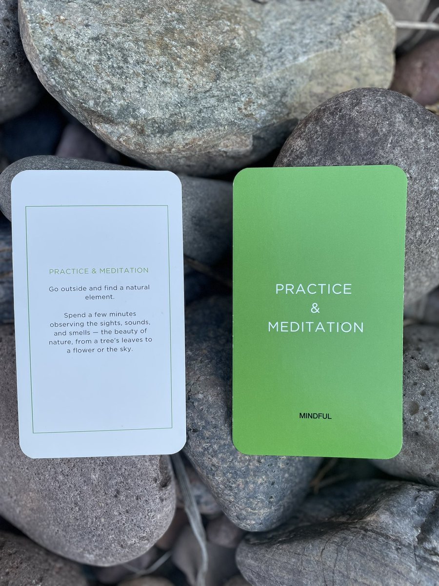 Earlier this week I released my latest offering to commemorate #WorldMeditationDay and #MentalHealthAwarenessMonth . Introducing  ‘Mindful’ Cards!

Order yours here: bit.ly/mindful521