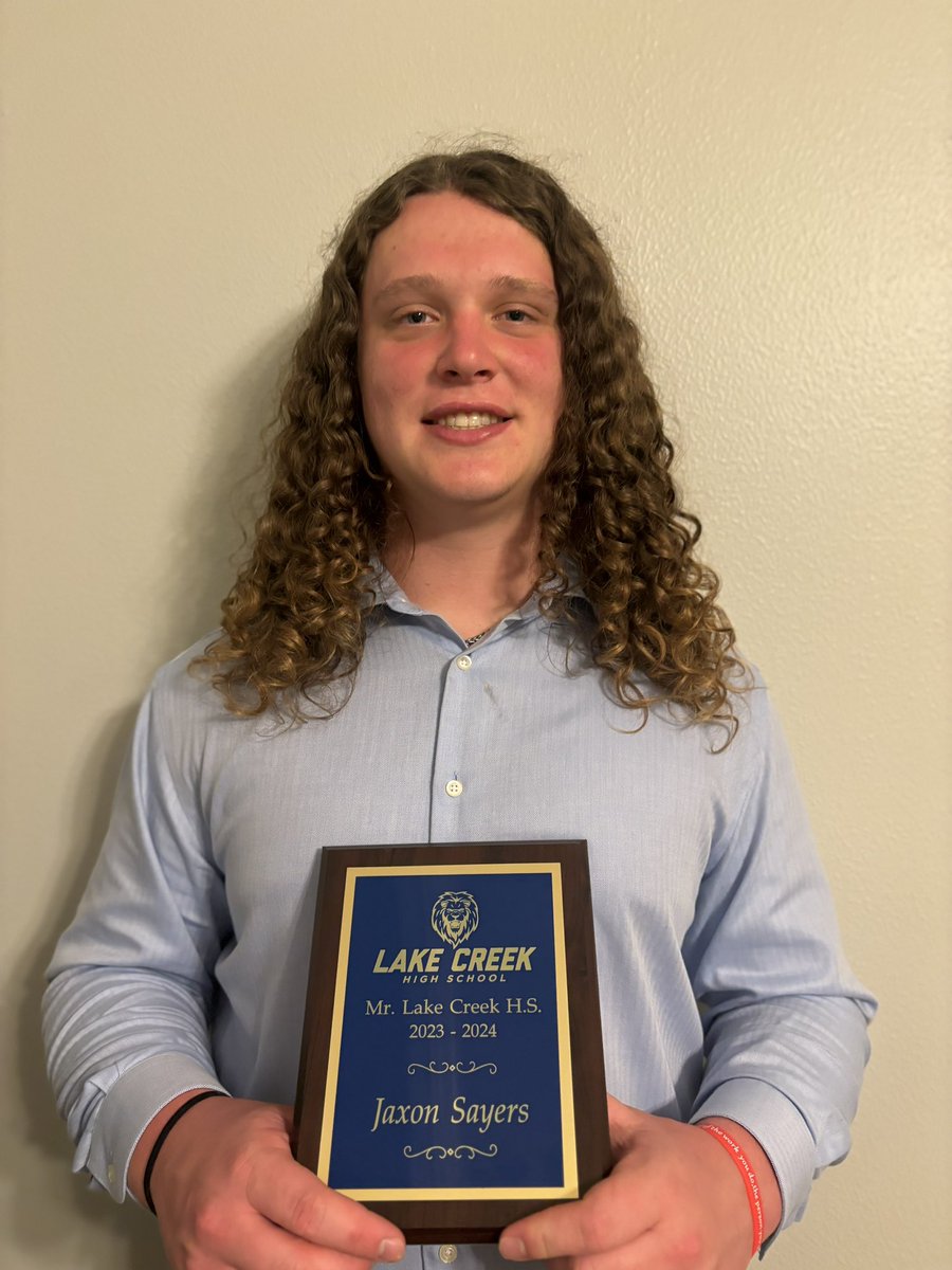 Jaxon Sayers✞ (@jaxon_sayers) on Twitter photo Blessed to be named “Mr. Lake Creek”Next to Ms. Lake Creek <a href="/mara_petty1/">Mara Petty</a>!Thank you <a href="/LakeCreekHS/">Lake Creek High School</a> for memories that’ll last a lifetime!! Blessed to be named “Mr. Lake Creek”Next to Ms. Lake Creek <a href="/mara_petty1/">Mara Petty</a>!Thank you <a href="/LakeCreekHS/">Lake Creek High School</a> for memories that’ll last a lifetime!!