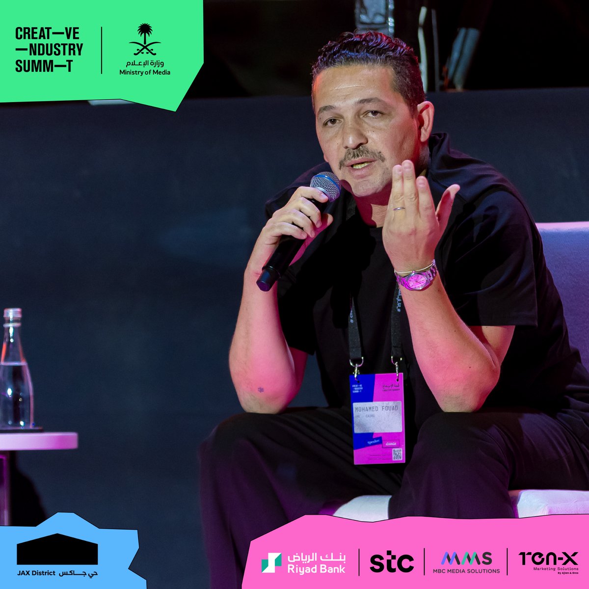 creativeindMENA's tweet image. حرر أفكارك مع المُبدعين💡
📸 لقطات من جلسة "فن توليد الأفكار" في #قمة_الإبداع✨

📸 Highlights from the one-of-a-kind "The Art of Idea Generation" panel at #CreativeSummit 💡✨