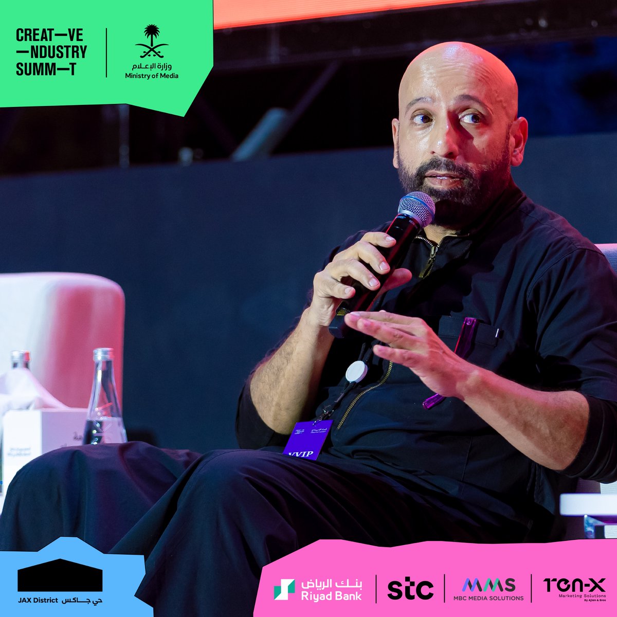 creativeindMENA's tweet image. حرر أفكارك مع المُبدعين💡
📸 لقطات من جلسة "فن توليد الأفكار" في #قمة_الإبداع✨

📸 Highlights from the one-of-a-kind "The Art of Idea Generation" panel at #CreativeSummit 💡✨