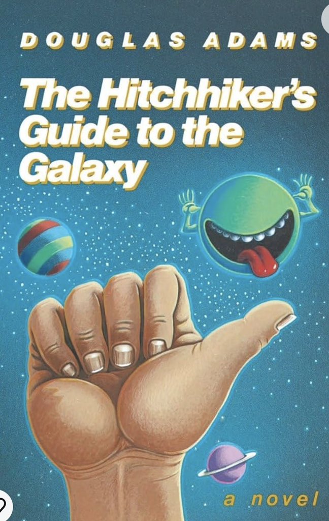 .@elonmusk mentioned the first Starship to go to Mars will be called ‘Heart of Gold’, which is a nod to book, ‘The Hitchhiker’s Guide to the Galaxy’. I highly recommend this book by Douglas Adams.