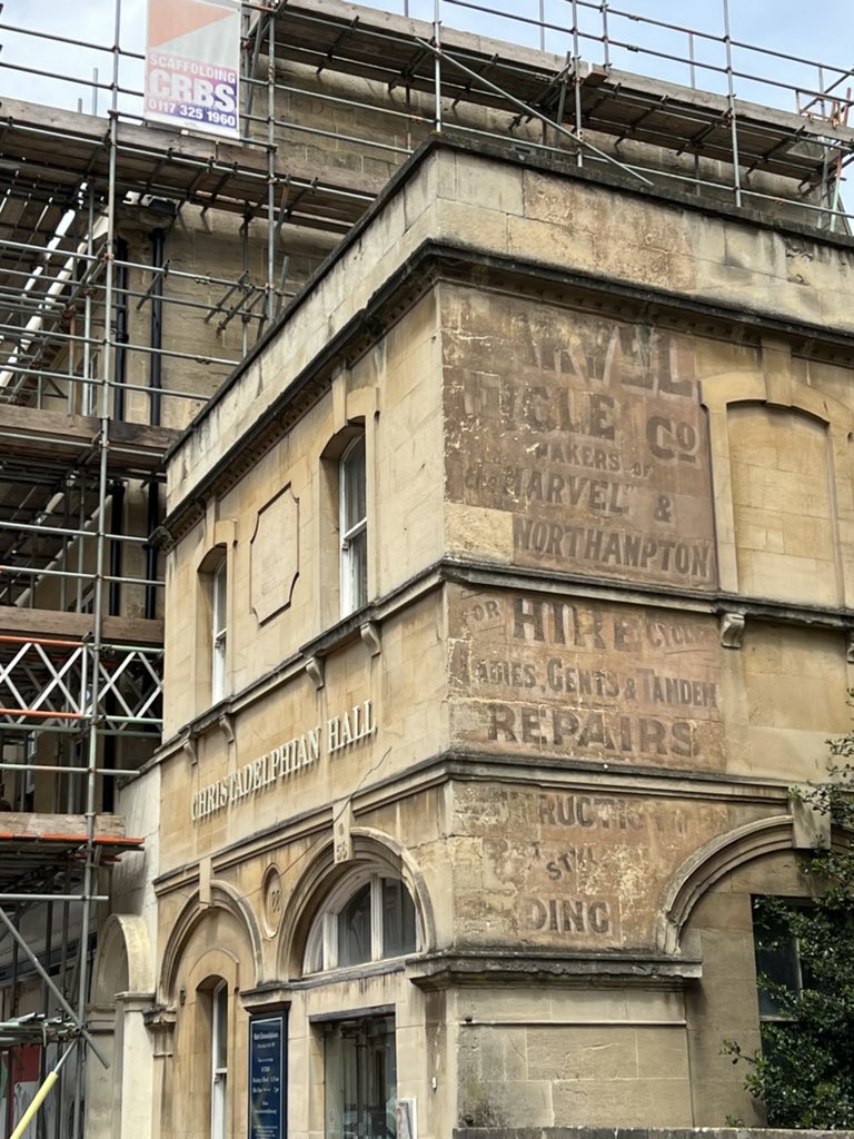 Another of #Bath’s wonderful ghost signs. 
@ghostsignsuk @ghostsigns