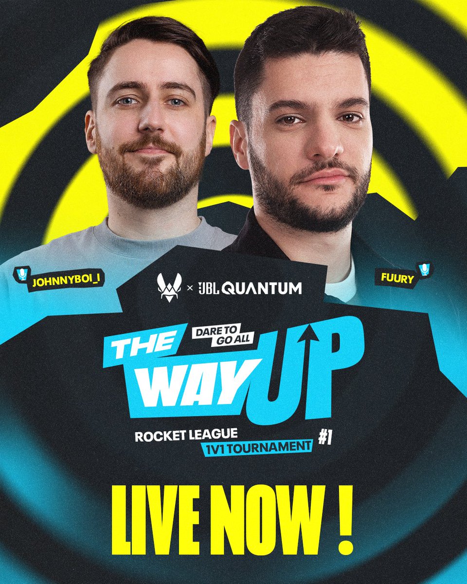 Day 2 of The Way Up qualifier is LIVE NOW 🫡💛 🇫🇷 Twitch.tv/fuury_off 🇬🇧 Twitch.tv/johnnyboi_i