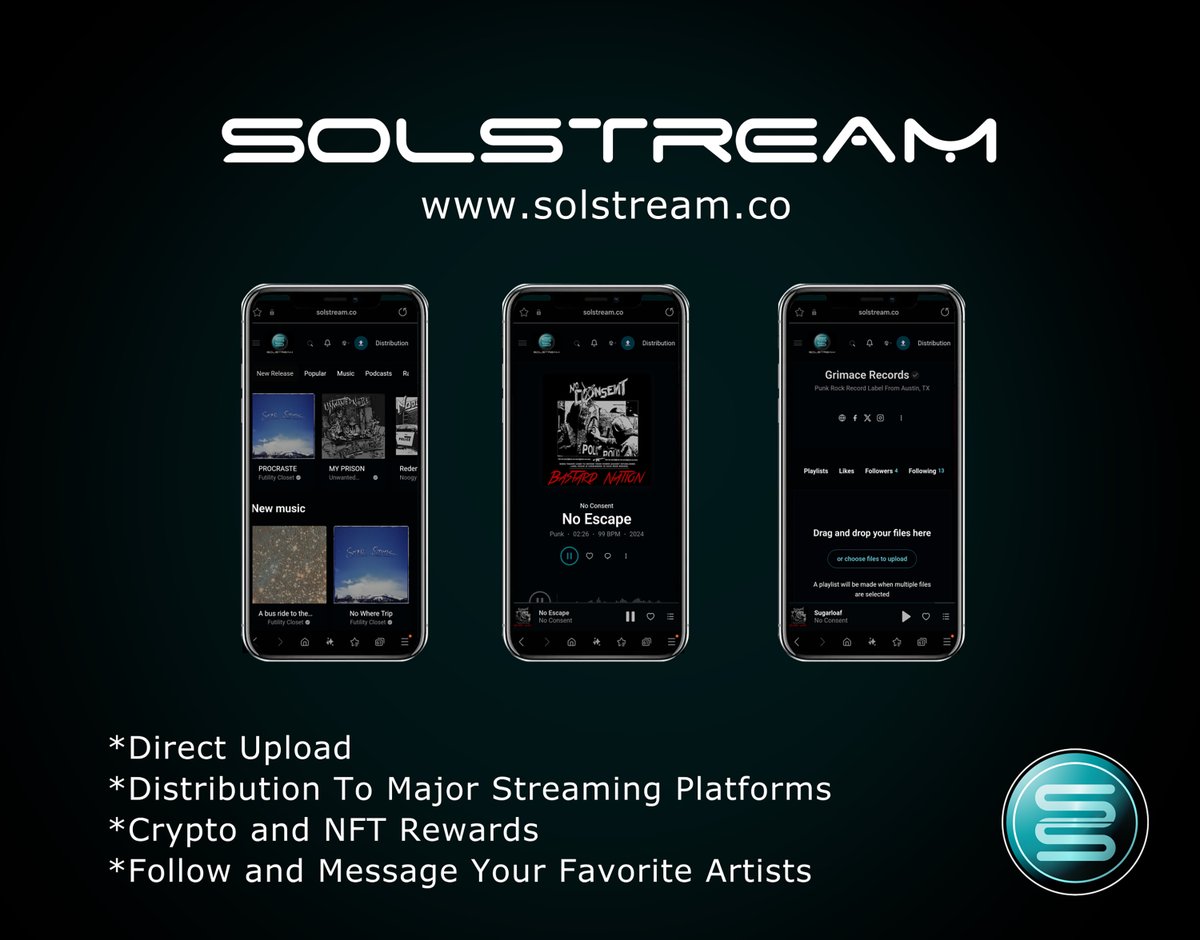 SolStream Music tweet media
