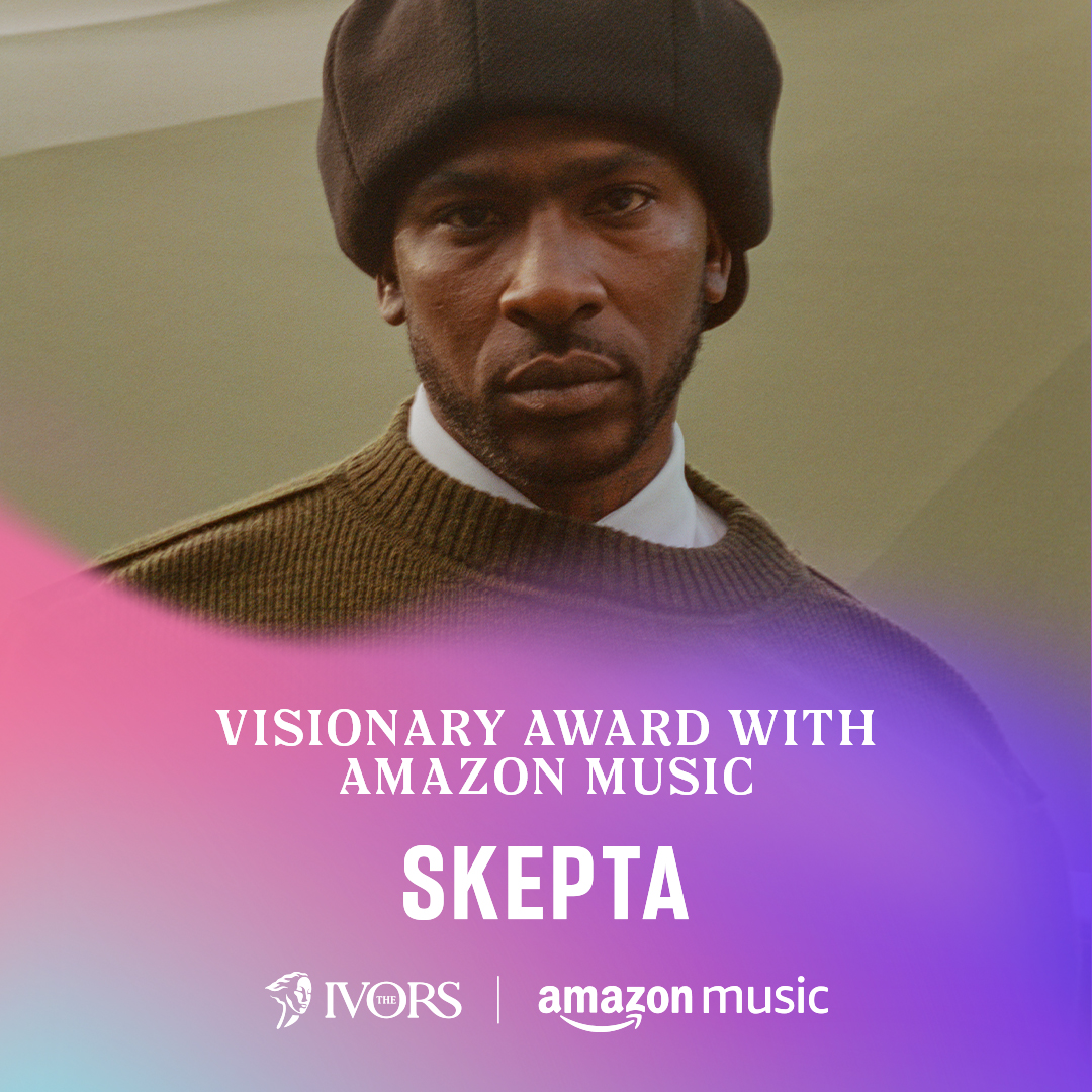 🏆 The Visionary Award with @amazonmusicuk goes to @skepta 🏆 #TheIvors