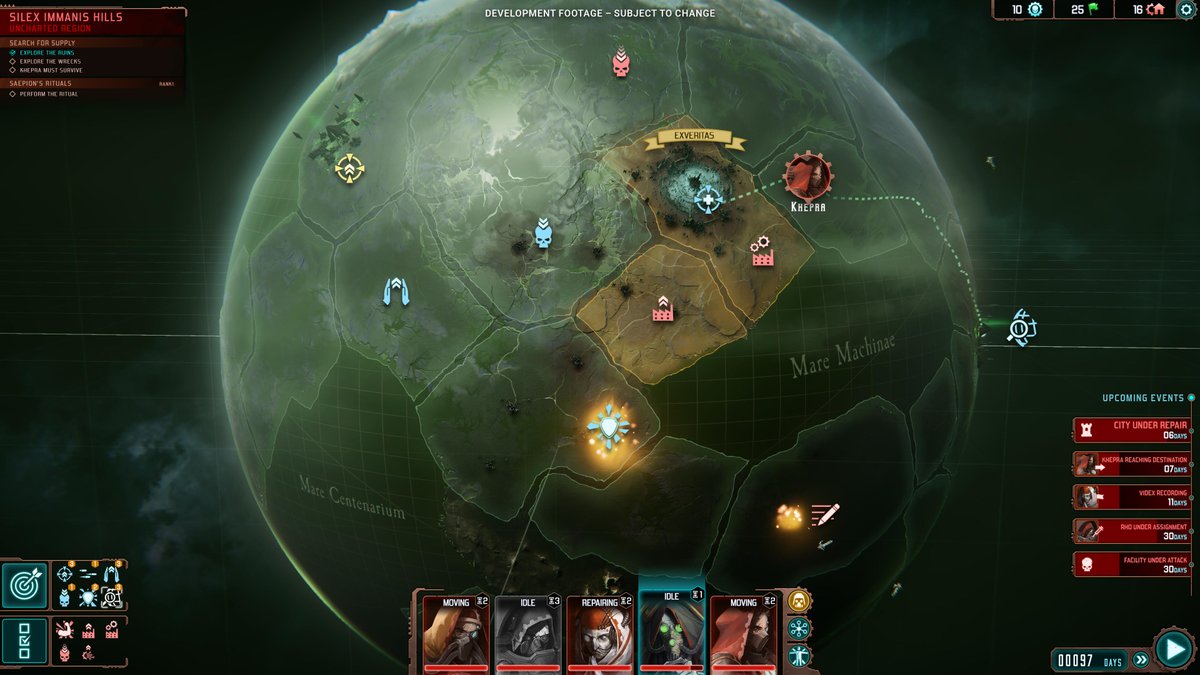 Mechanicus 2 will let you play as either Necrons or the mechanicus as you fight for control of a planet.

It looks so fun.
