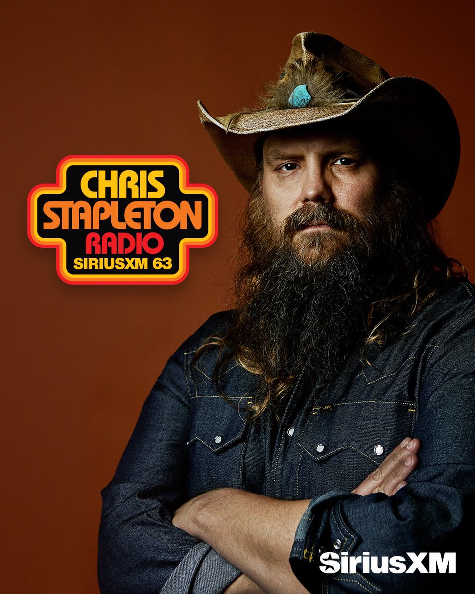 Introducing Chris Stapleton Radio on @SIRIUSXM. A curated mix of songs by heroes, friends, & influences custom built by me & the people who know me the best. sxm.app.link/ChrisStapleton…