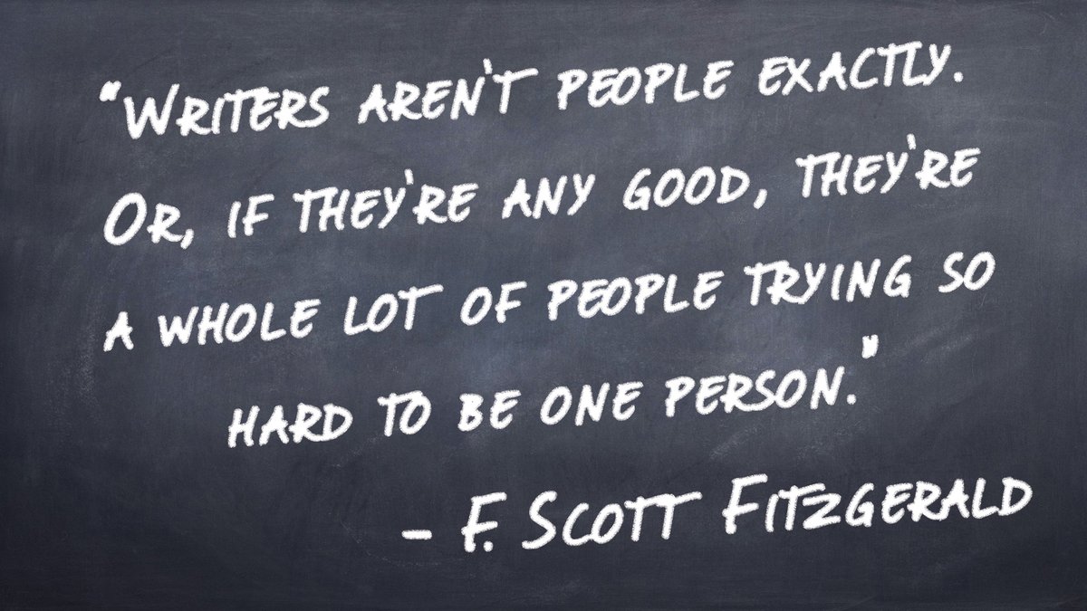 Writer's Inspirational Quote by F Scott Fitzgerald #writinginspiration #writingprompt #writingsoftwitter #writingabook