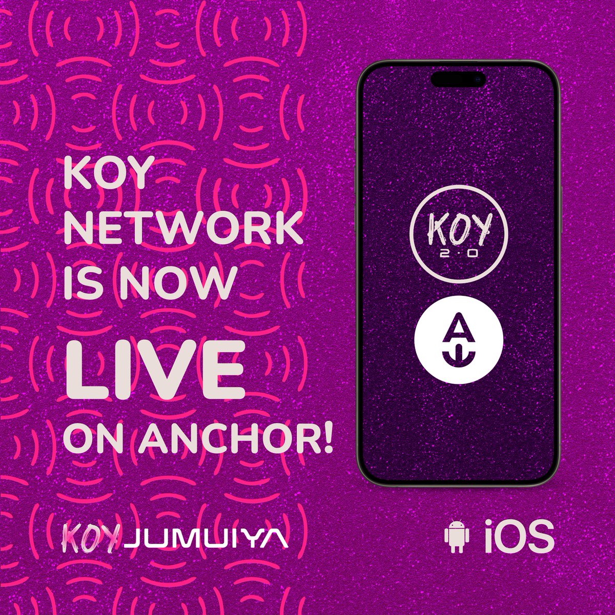 g33hxz's tweet image. Magandang Balita #KOYmunity! 🎉

Ang KOY Network ay aktibo na ngayon sa Anchor Wallet para sa  Android at iOS! Ang integrasyong ito ay nagpapakita ng malaking hakbang sa pagpapabuti ng iyong karanasan sa #Web3.

Narito ang mga dapat mong malaman: [1/3] 🧶