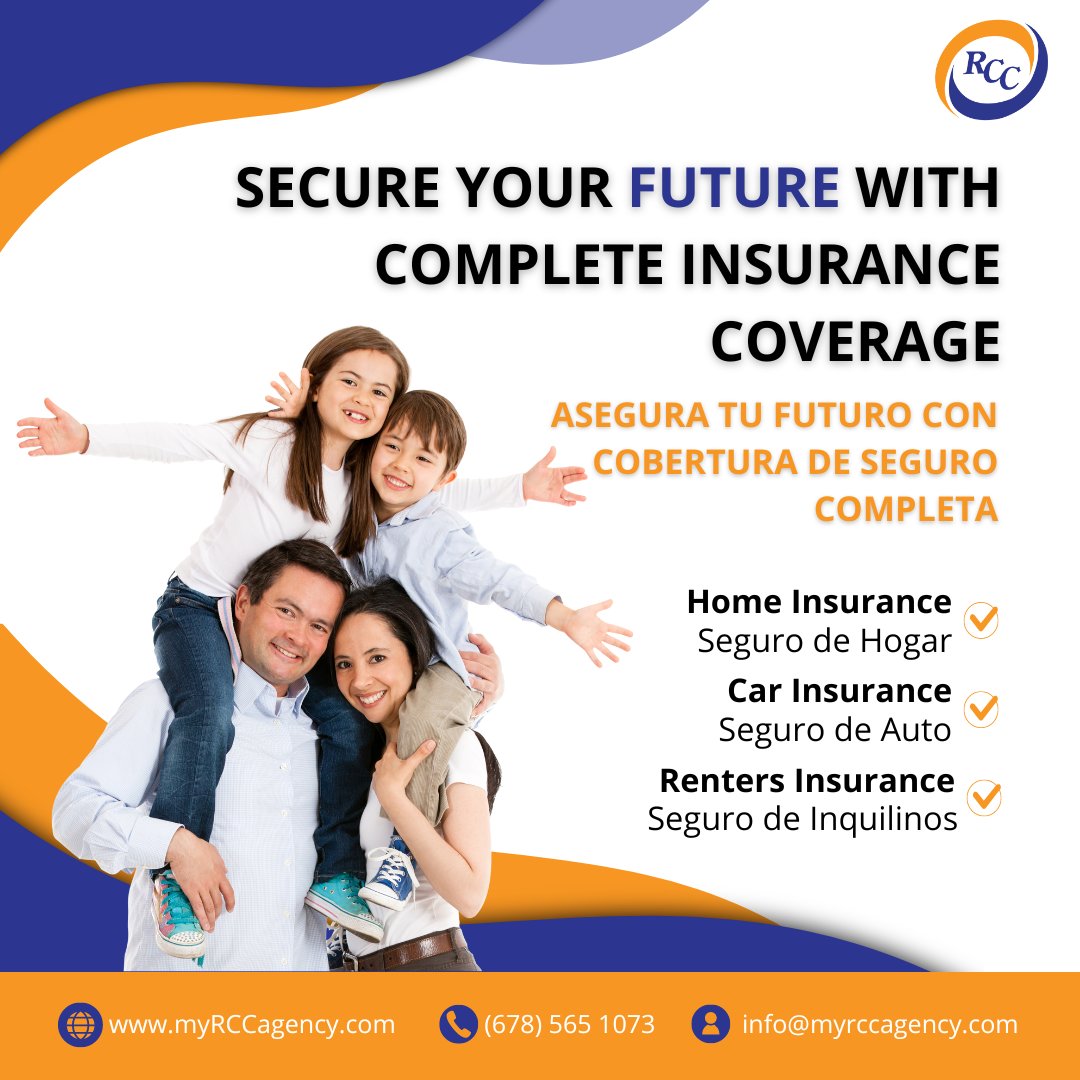 🛡️Secure Your Future with Complete Insurance Coverage ✨
Whether it’s your home, car, or rental, ensuring you have the right insurance is crucial for peace of mind. Here’s how our specialized services can benefit you. 
#Home #Car #Renters #SecureYourFuture #family #safetyfirst