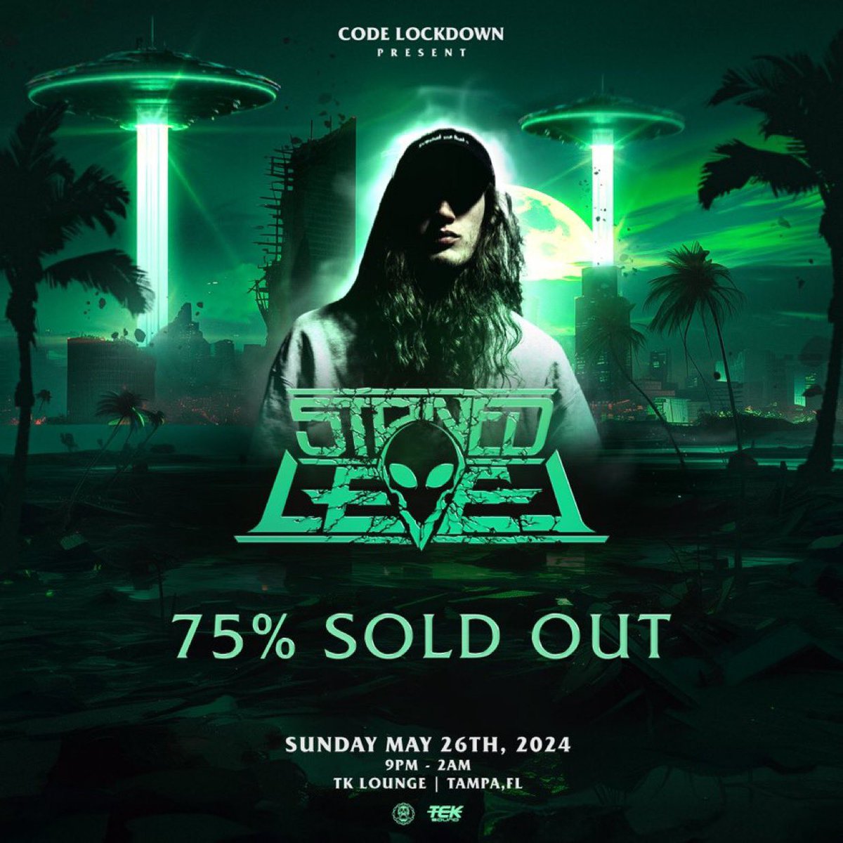 We’re almost sold out for Tampa this weekend🙌🏻👽 Grab your tickets before they’re all gone 👀