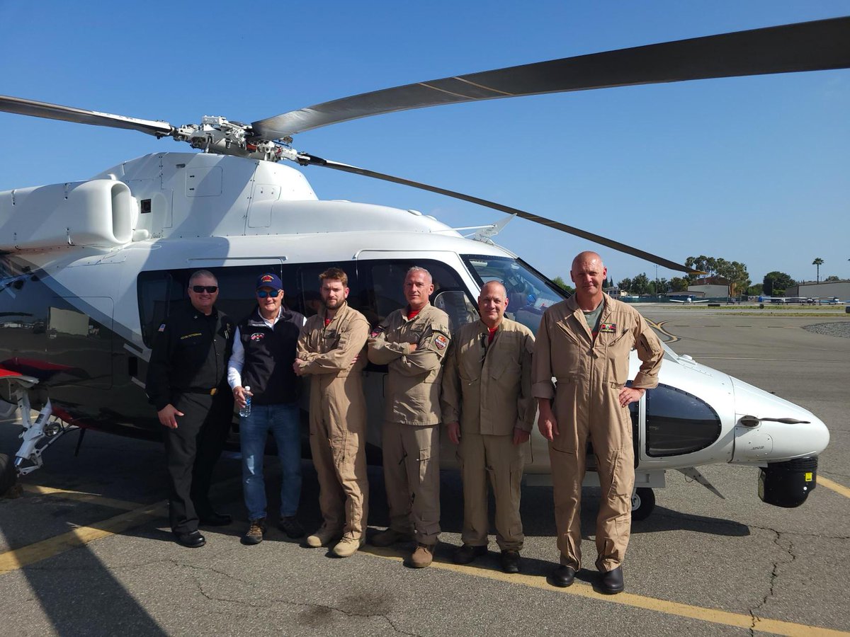 Thanks to Orange County Fire Authority for hosting our CEO Mel Passarelli this week, it was inspiring to learn how we can support your operation on the ground and in the air 🚁