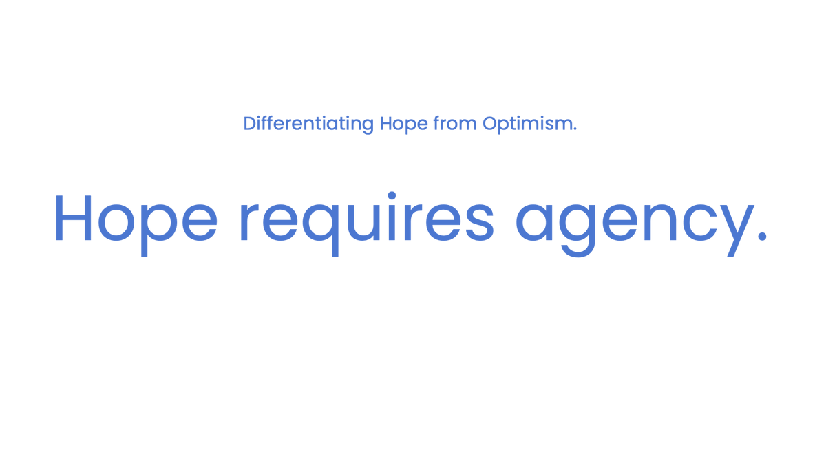 Live from #Circularity24: Hope is not a wish or emotion. It's a mindset, and it can be learned -
<a href="/MollyKawahata/">Molly Kawahata</a>