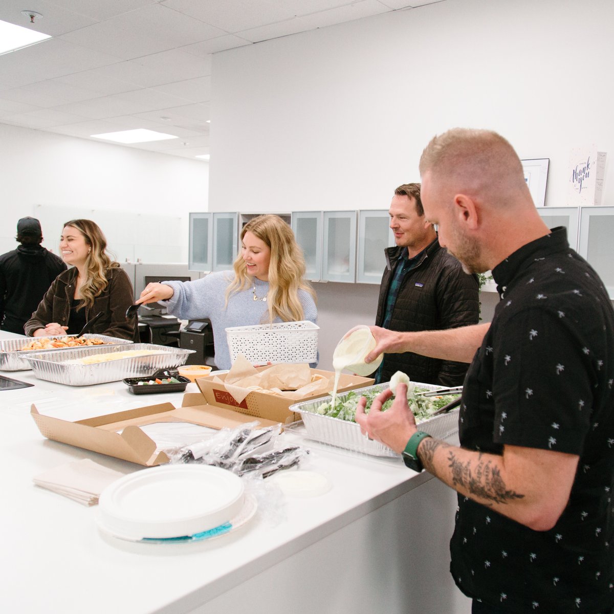 454Creative's tweet photo. Cheers to kicking off the summer together! Our 454 team spent some quality time at our agency meet-up last week reflecting on leadership, our growth as an agency, and enjoying each other's company. We feel so grateful for our team! https://t.co/EW4bqaSiZm