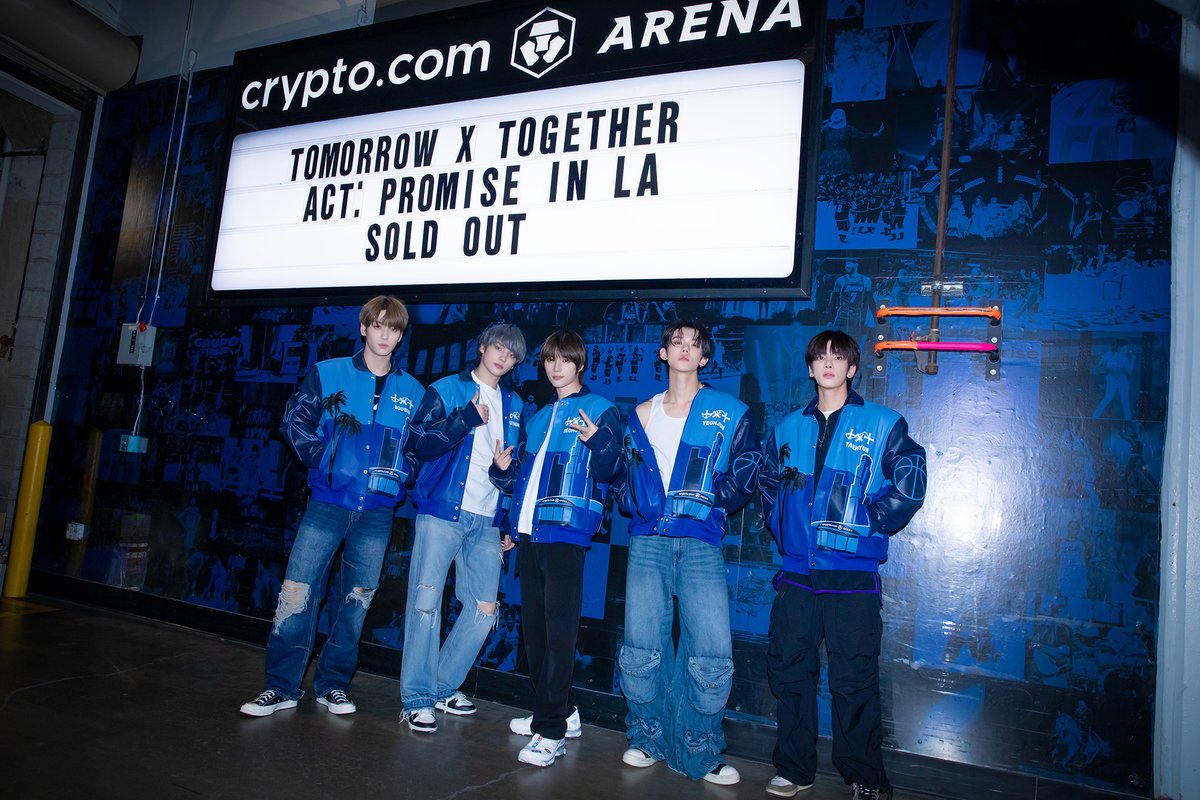 Thank you Gen Z Icons TOMORROW X TOGETHER for 2 Sold Out shows in Los  Angeles! @TXT_bighit #투모로우바이투게더 #TOMORROW_X_TOGETHER #TXT #ACT_PROMISE  #TXT_TOUR_ACTPROMISE