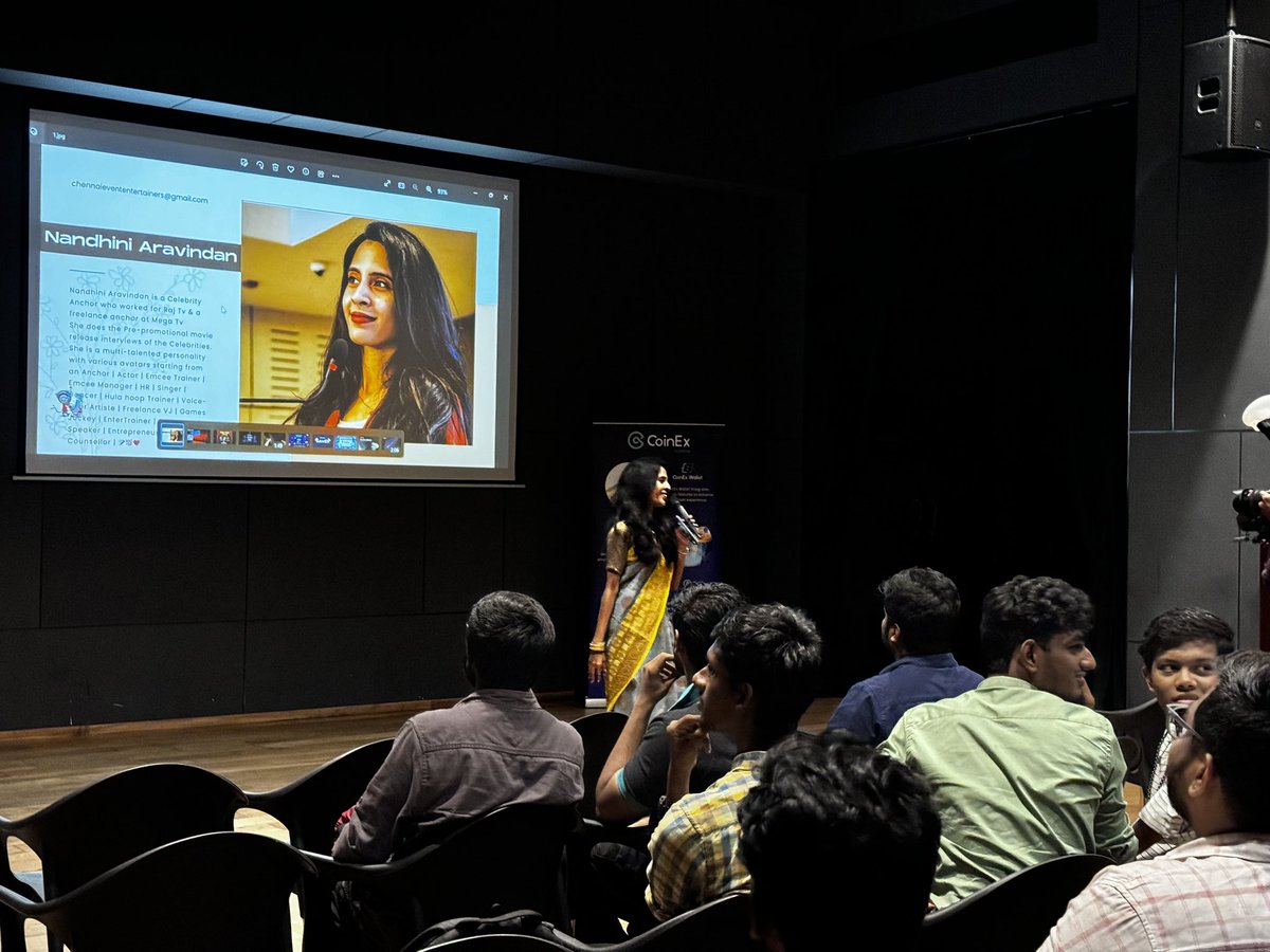 ThePrayasu's tweet photo. Organized / Attended the @coinexindia #bitcoinpizzaday24 at Madras House , Chennai .
One of the first web 3 event in Tamil Nadu to organise a standup comedy show during the event . Great initiative by @coinexindia https://t.co/Ct8QrgO3LO