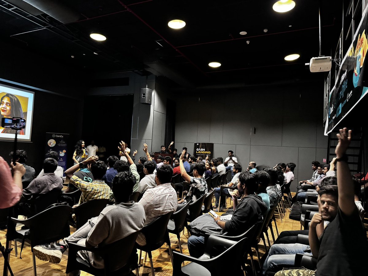 ThePrayasu's tweet photo. Organized / Attended the @coinexindia #bitcoinpizzaday24 at Madras House , Chennai .
One of the first web 3 event in Tamil Nadu to organise a standup comedy show during the event . Great initiative by @coinexindia https://t.co/Ct8QrgO3LO