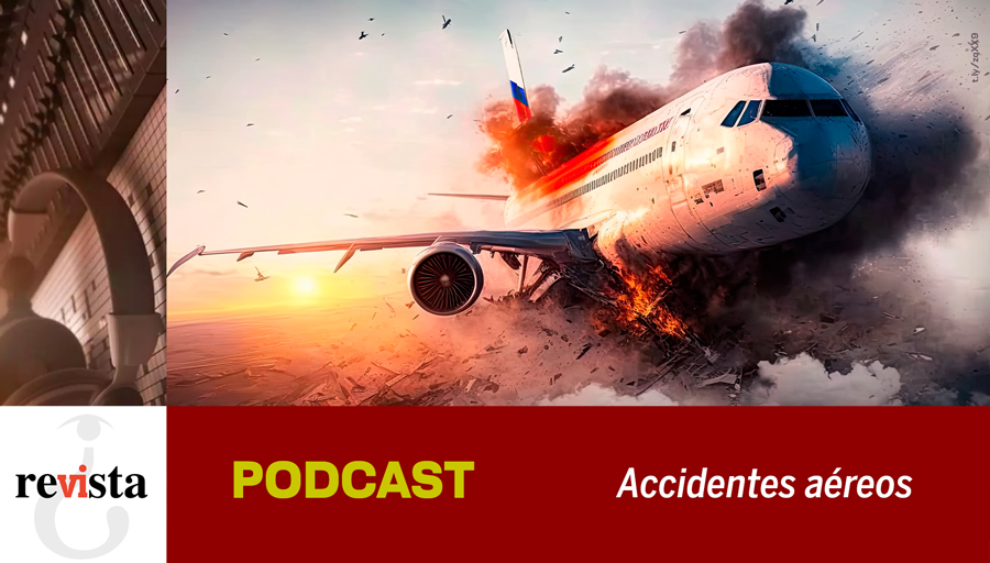 El avión ✈️ es el transporte más seguro. Pero, cuando sucede un accidente, ¿quién tiene la culpa? Escucha el 'podcast' de la @revistacomoves > bit.ly/4bg8pIc