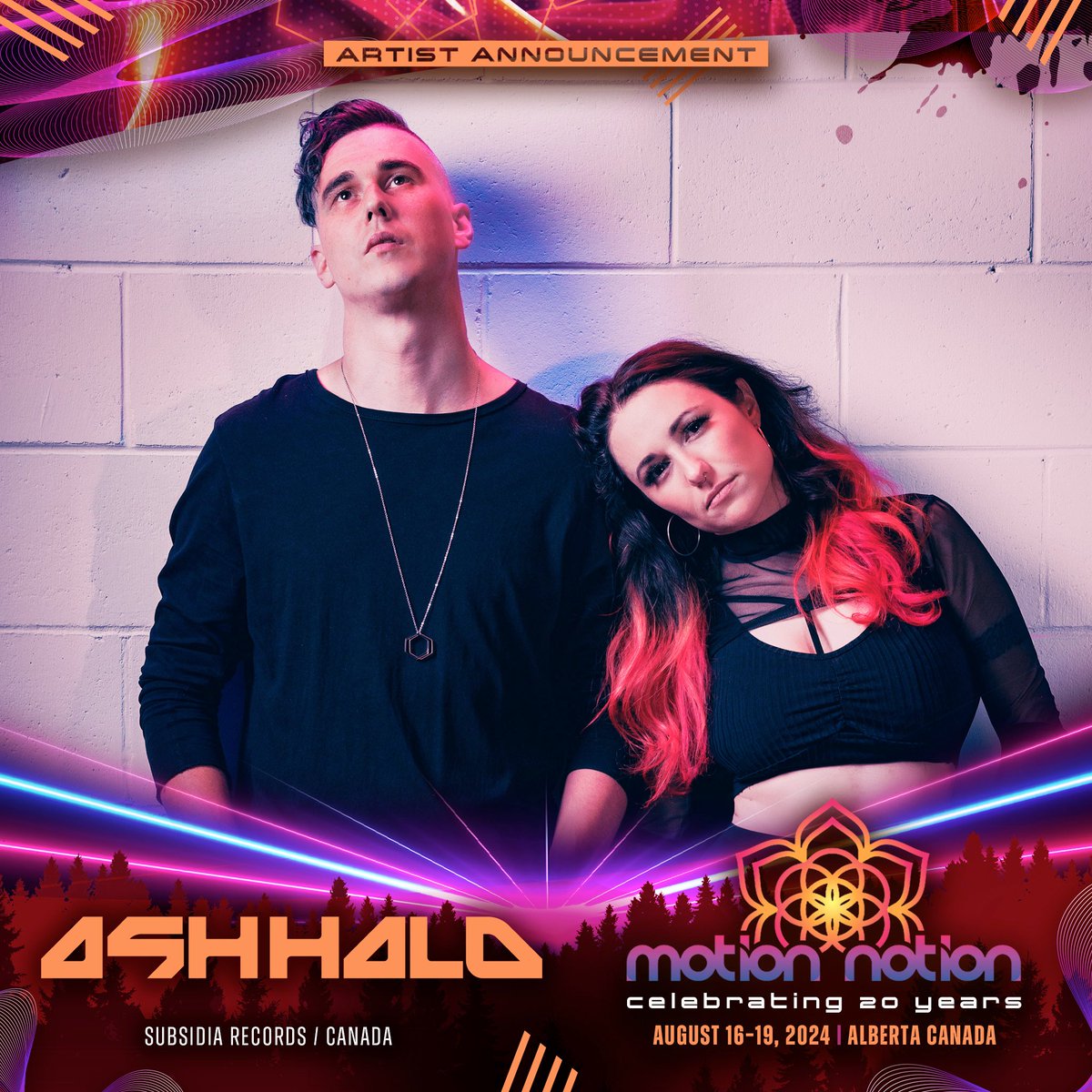 MotionNotion's tweet image. Ash Halo in the house this summer at Motion Notion 2024 🫶 let's get that bass PUMPING 🙌

showpass.com/motion-notion-…