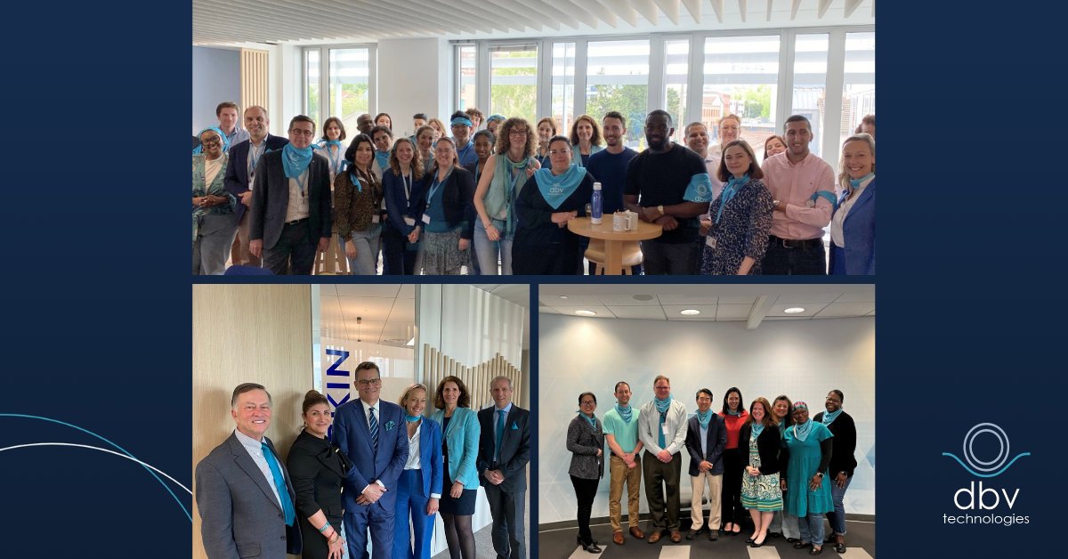 #FoodAllergyAwarenessWeek is an opportunity to learn what it’s like to live with a #FoodAllergy. Our team wore teal to represent food allergy awareness and action, as part of #TealTakeover. Through innovation, we hope to make a better future for children with #PeanutAllergy.