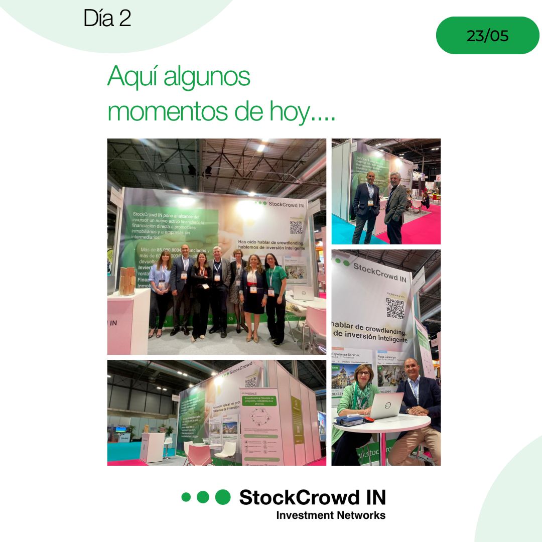 Día 2 del Salón inmobiliario SIMA.

Excelente oportunidad para conectar con profesionales, resolver dudas y conocernos personalmente.

Aquí algunos momentos de hoy…

#Crowdlending #SIMA2024 #ifema #networking