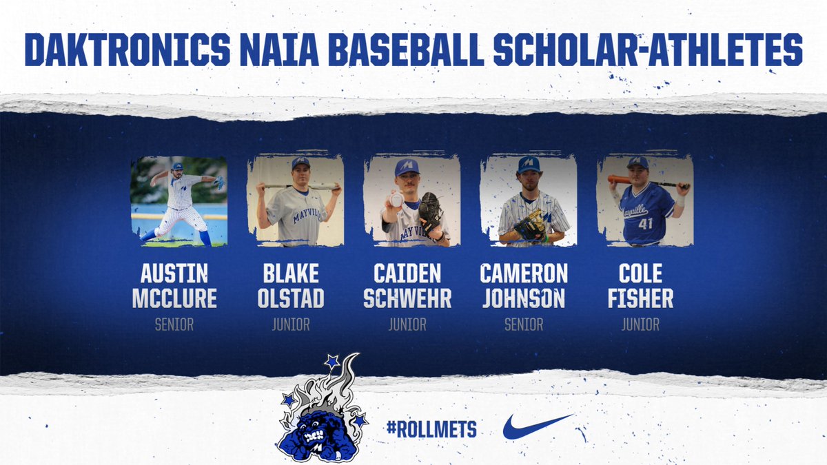 ⚾️| Congratulations to our 9 Daktronics NAIA Baseball Scholar-Athletes!