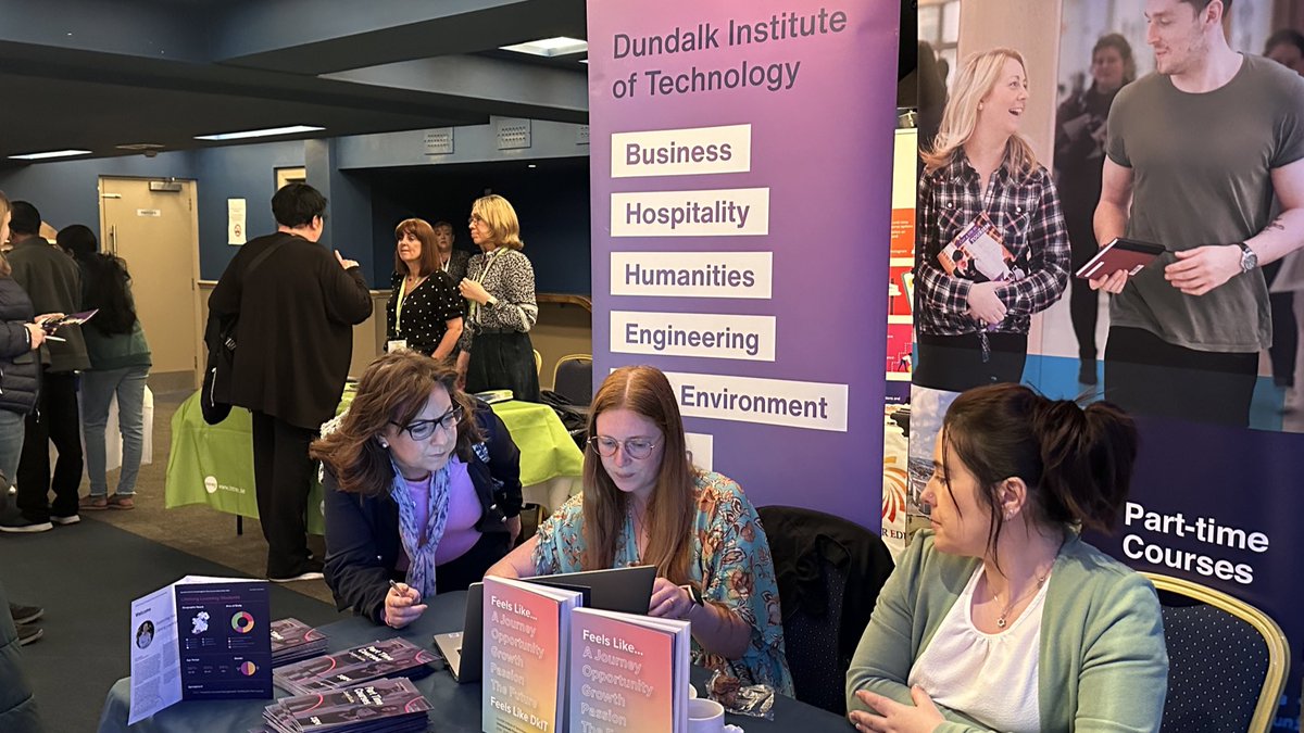 ThinkDkIT's tweet image. Great interest in our part time and full time undergraduate programmes at todays Jobs &amp;amp; Education Fair in The Imperial Hotel, Dundalk

Great information sessions on courses, careers, funding, fees and much more

#ThinkDkIT #louth #local #Dundalk #DkIT