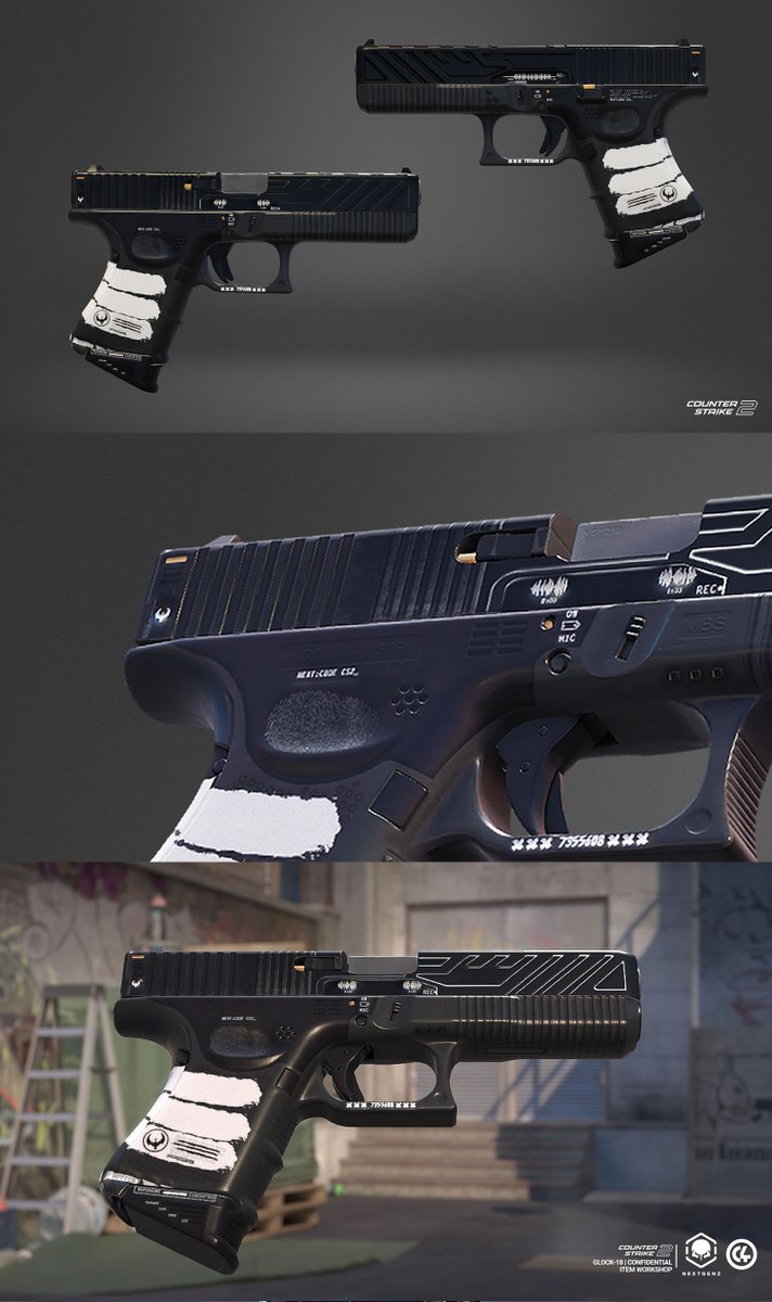 Nextgenz_cyril's tweet photo. Discover one of a new skin with my friend youtuber @Cyril_mp4 for @CounterStrike ! 🚀🚀 rate &amp; share! 

Découvrez le nouveau skin de @Cyril_mp4 sur CS2! 2 nouveaux skins viendrons par la suite! Votez dès maintenant pour le voir en jeu! 🚀🚀

#counterstrike #cyrilmp4 https://t.co/NtsuHRC2Jd