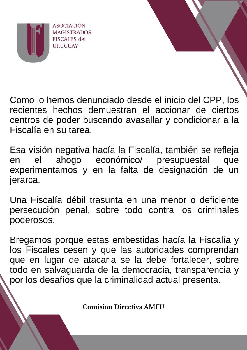 FiscalesUruguay's tweet photo. https://t.co/g92cW69dsh