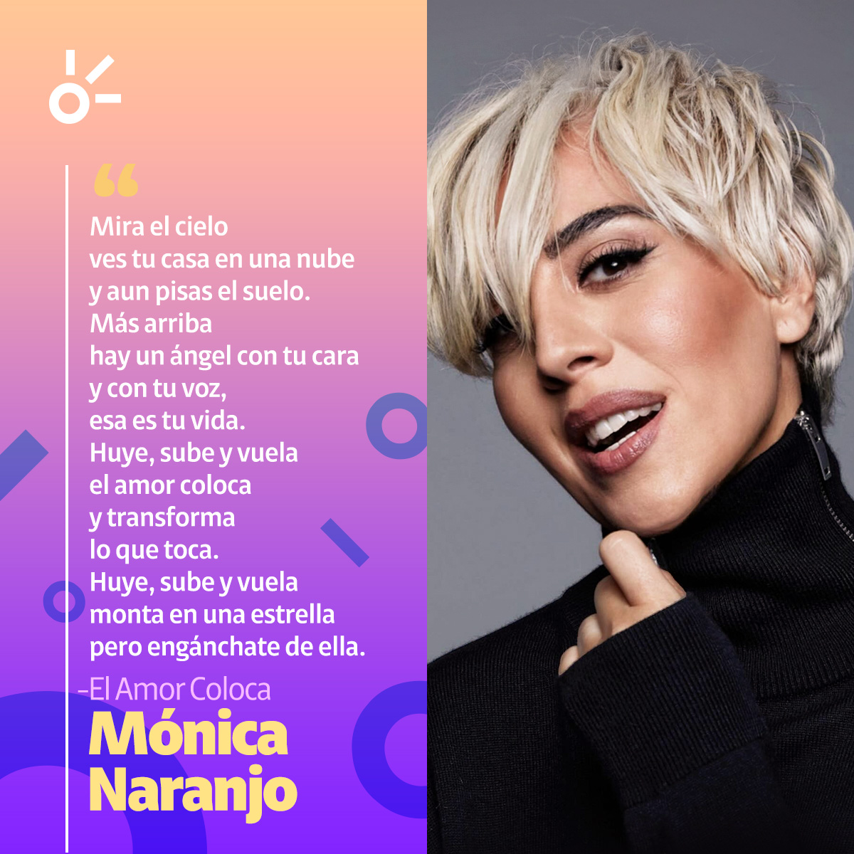 ¡@monicanaranjo nos enseñó que solo se vive una vez y hoy le deseamos un muy feliz cumpleaños con mucho amor!😍🧡  #Claromúsica ow.ly/4K0F50ROhp5