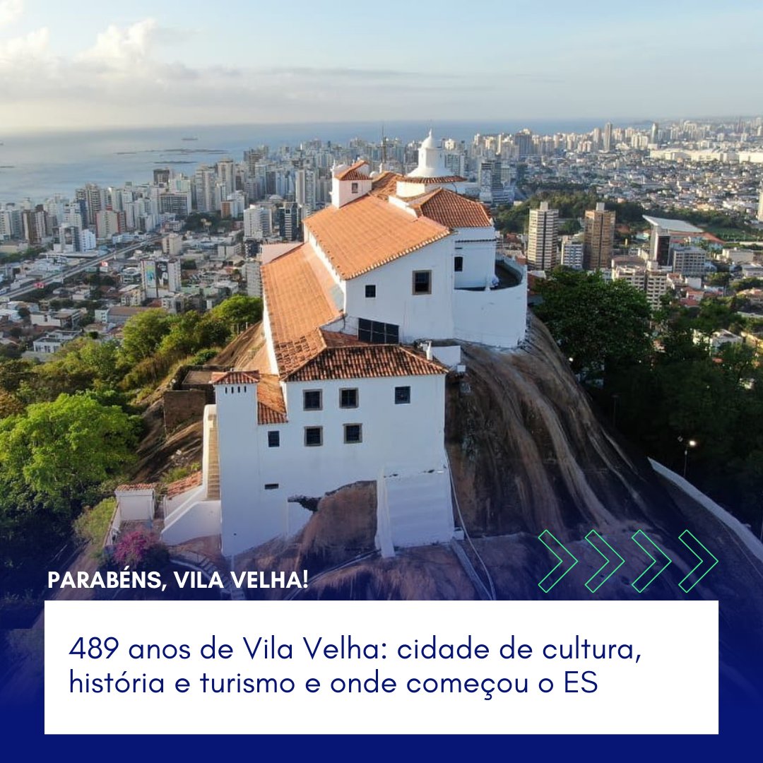 ommces's tweet photo. 489 anos de Vila Velha: cidade de cultura, história e turismo e onde começou o ES
https://t.co/oAKFP1IRnL

#vilavelha #história #489anos #viladoespíritosanto #cultura #turismo #religião #ommces https://t.co/xR2GYXf6L6