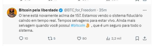 liambidem1985's tweet photo. Continuem vendendo seus BTC pra acumularem shitcoins..

A hora que o mundo perceber que o sistema fiat já era, o mundo correrá para o ouro e para o BITCOIN.

Divida americana passou o gasto militar essa semana.
Boa sorte a todos =) https://t.co/jMZrZ6mAqq