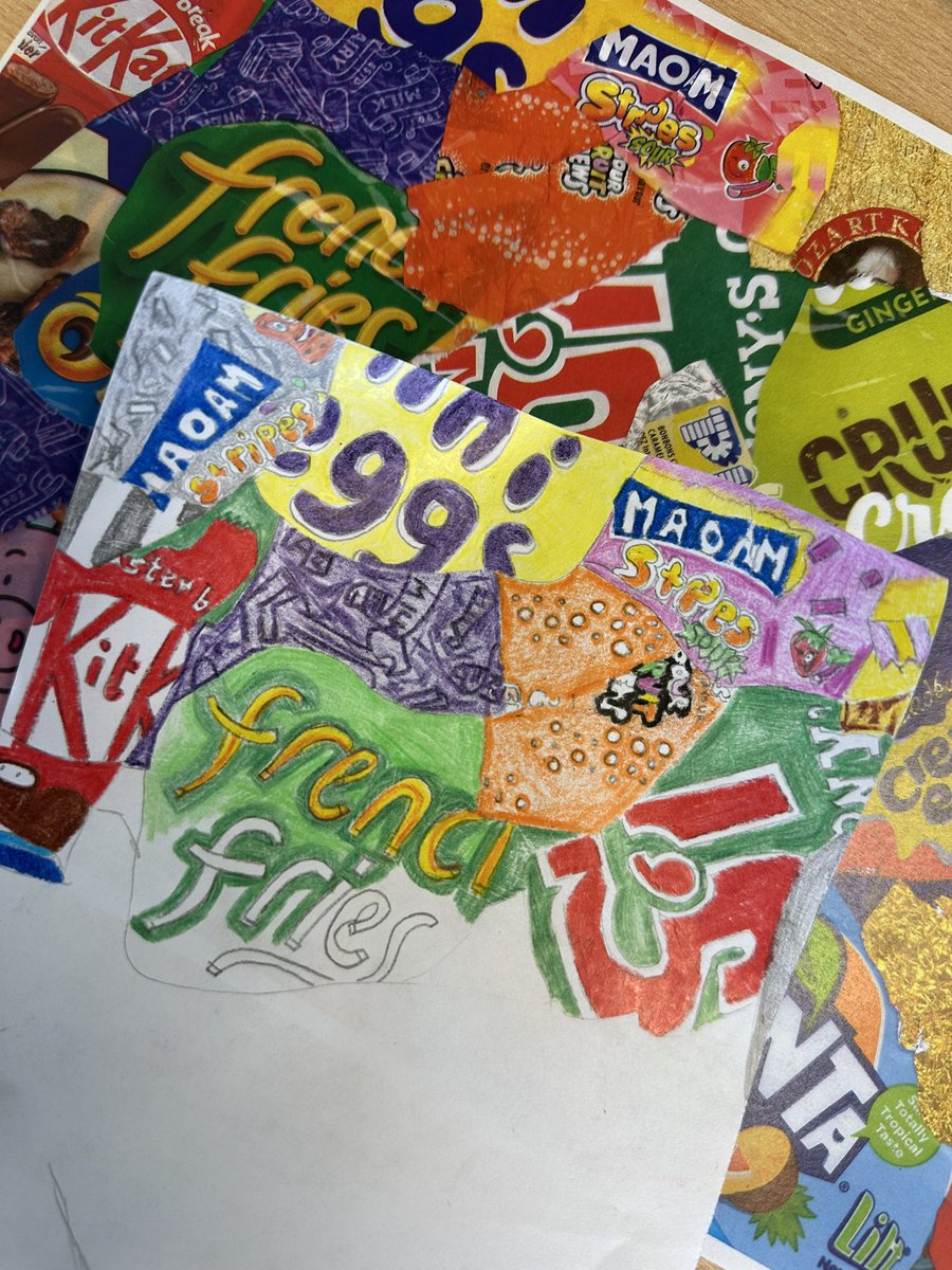 I love modelling using my visualiser (<a href="/HUEcameras/">HUE</a>) in art for 2 reasons:

1) I can consistently show technique through the lesson

2) I get to do the art myself 😂

Tomorrow we will finish our ‘squashed sweets’ unit which has been my favourite art I’ve ever taught! 🎨