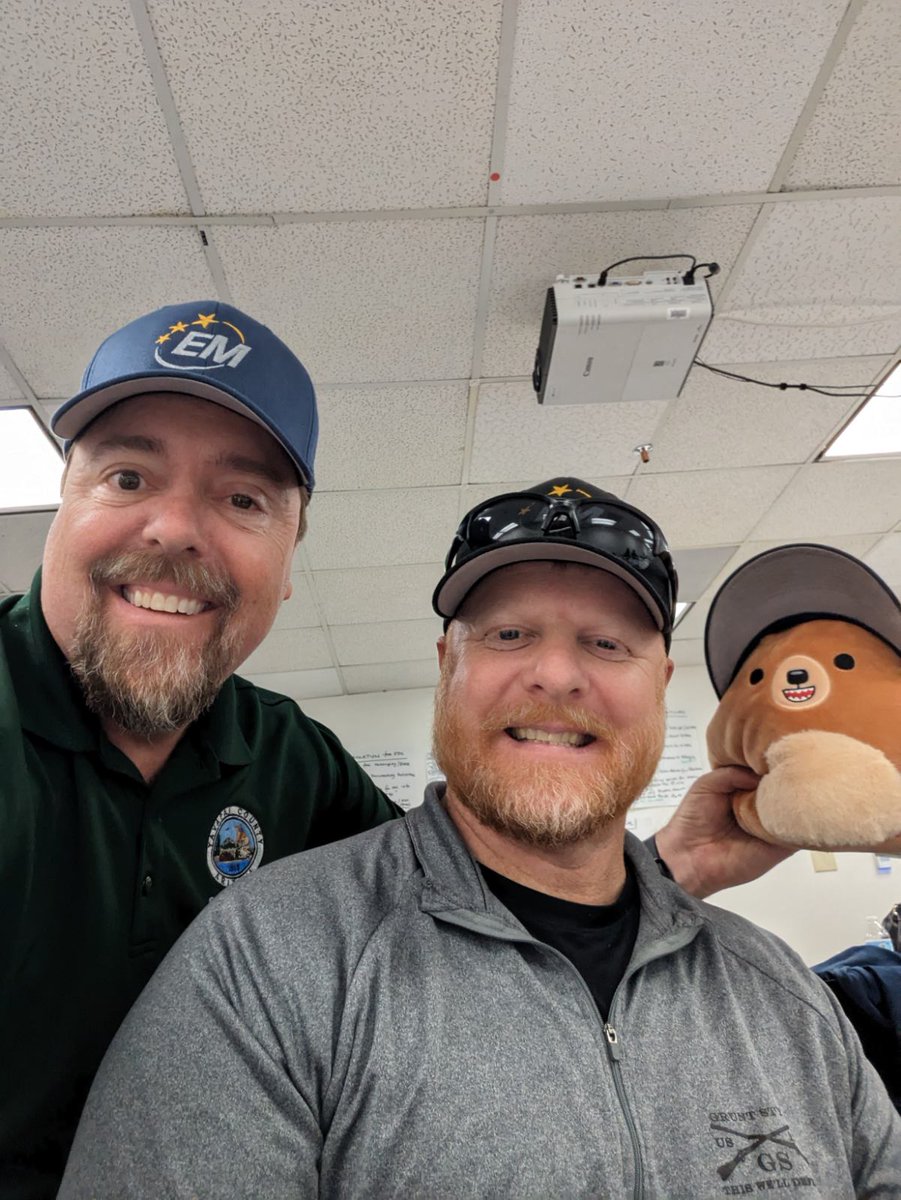 YavapaiOEM's tweet photo. Selfies > Group Photos 
Did you know Emergency Management is part of Yavapai County Public Works?! We ❤️ our Public Works Peeps!

#EmergencyManagement #YavapaiCounty #PublicWorksWeek #PublicWorksWeek2024 #AwareBearAdventures #Selfies #PublicWorks #EmergencyPreparedness https://t.co/b1UBeO7ElR