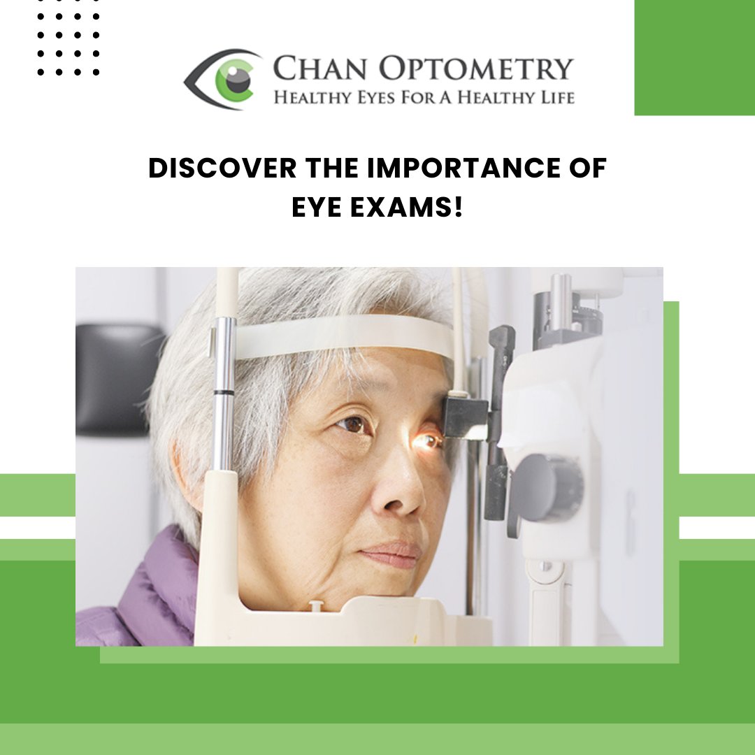 ChanOptometry's tweet image. Discover the Importance of Eye Exams!

Visit us at chanoptometry.com/pages/services… to schedule your eye exam with us today to ensure a lifetime of clear vision.

#ChanOptometry #EyeExam #EyeTest #VisionCare #EyeHealth
