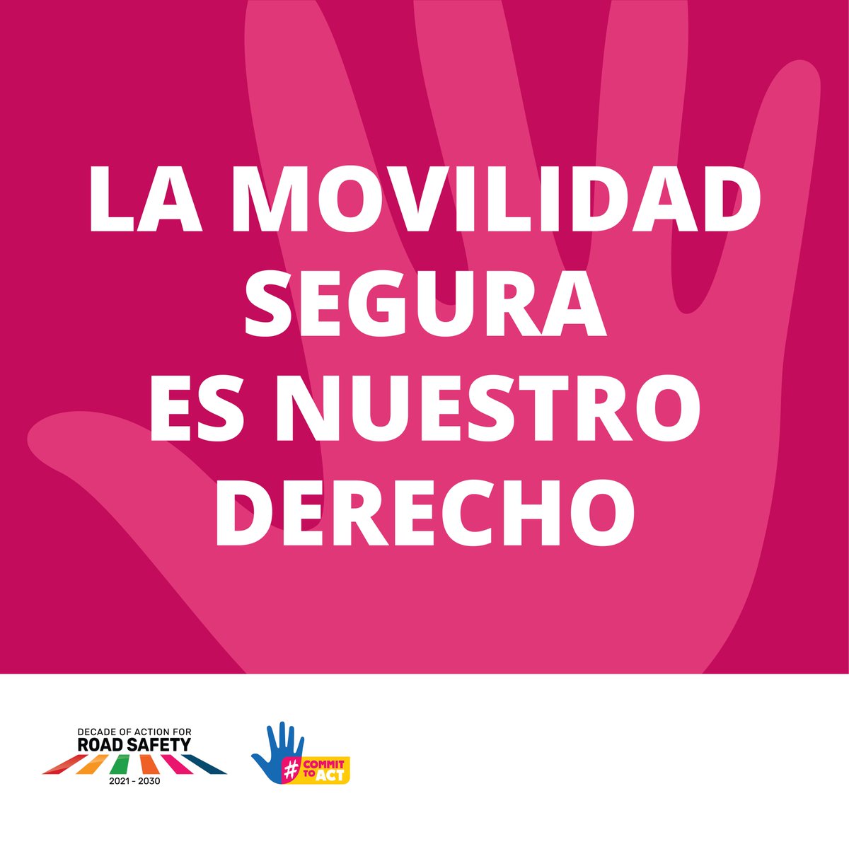 asociacionminu's tweet image. 🙌¡Comprometete a actuar!

📌En la Semana de la Seguridad Vial de @RoadSafetyNGOs, las juventudes exigimos una movilidad segura. ¡Sumate usando el hashtag #CommitToAct!