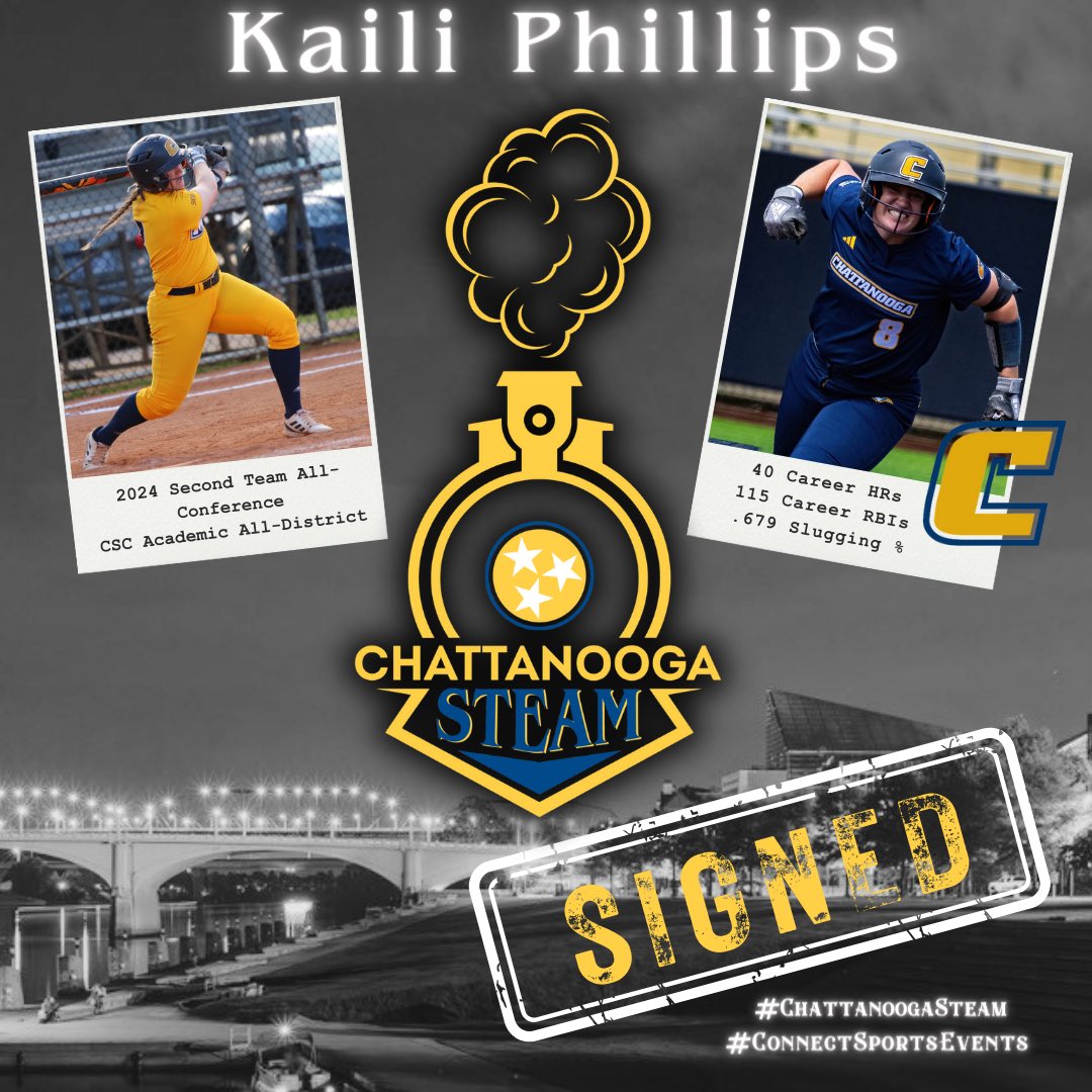 steamCHATT's tweet photo. She’s staying home💙💛
@GoMocsSB Superstar is continuing to represent Chattanooga🤩 Help us welcome 𝓚𝓪𝓲𝓵𝓲 𝓟𝓱𝓲𝓵𝓵𝓲𝓹𝓼 to the Steam squad!!👏👏
#ChattanoogaSTEAM #ChattanoogasTEAM

#signed #connectsports #chatt https://t.co/Y5TXsq6M4v