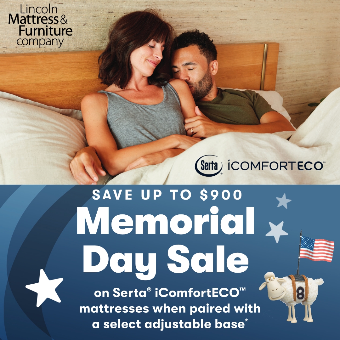 Get ready to conquer the day, one cozy night at a time. 💤

#LincolnMattressandFurniture #LincolnNE #shoplocal #Serta