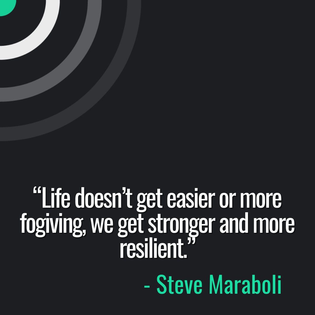 Resillience isn't just about bouncing back, it's about growing stronger with each challenge.