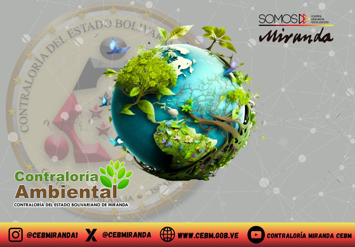 “La Contraloría Ambiental” se Constituye como una instancia idónea, a través del cual los ciudadanos y ciudadanas ejercen libremente el ejercicio de la participación ciudadana en la conservación de ambiente #OACdelaCEBM